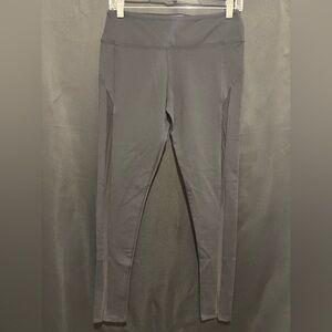 Black Leggings with mesh panels NWT